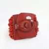 Brazalete de mostacilla checa rojo
