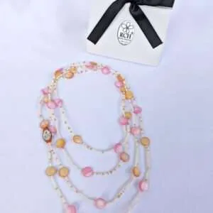 Collar candy rosado