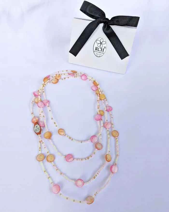 Collar candy rosado