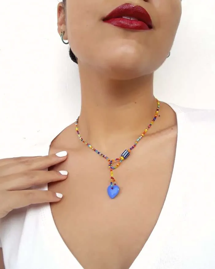 Gargantilla ojal corazón