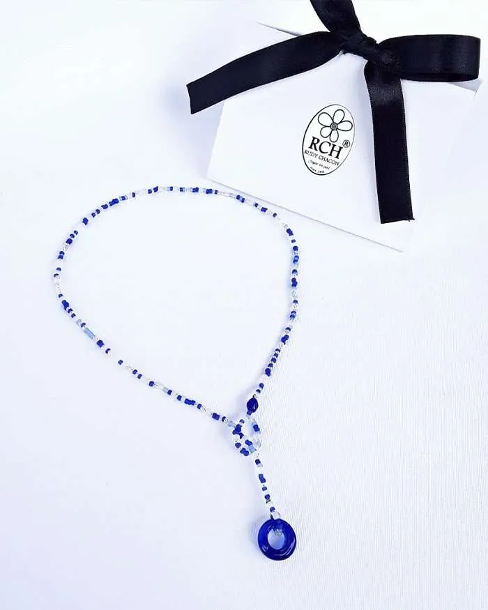 Gargantilla ojal murano aro