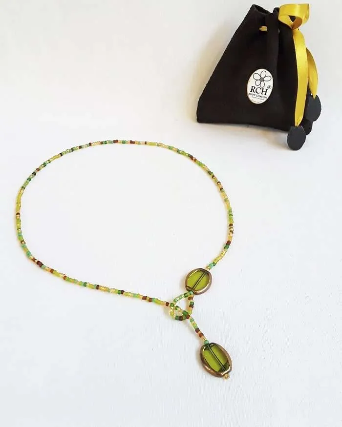 Gargantilla ojal press glass